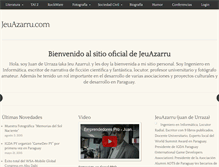 Tablet Screenshot of jeuazarru.com